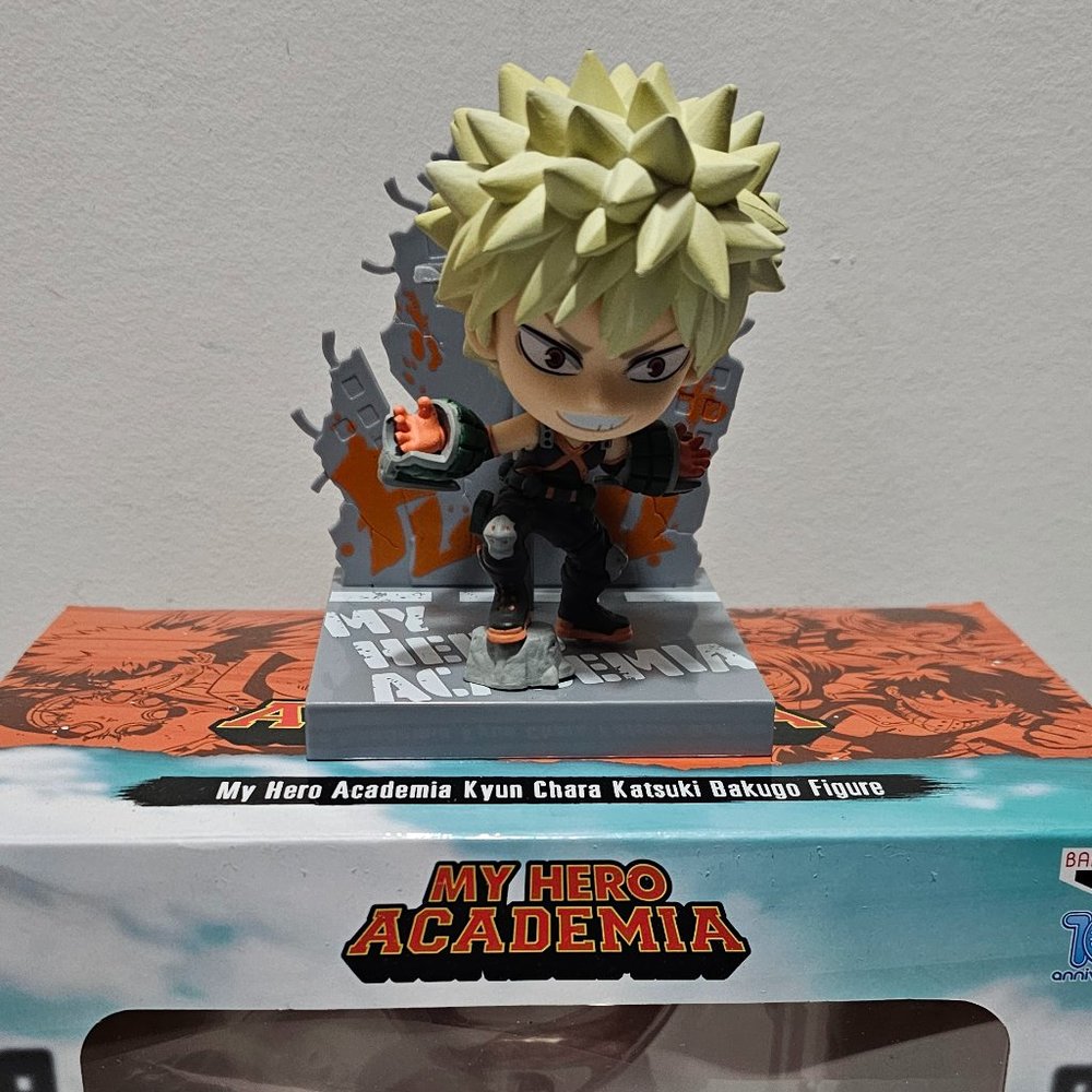 NEW Funimation My Hero Academia KYUN CHARA KATSUKI BAKUGO 4" Figure
